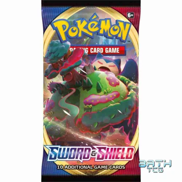pokemon booster pack 10 cards sword and shield