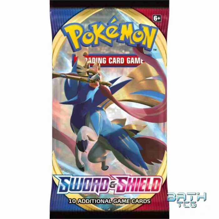 pokemon booster pack 10 cards sword and shield sword