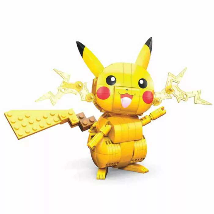 pokemon mega construx wonder builders construction set pikachu 10cm figure