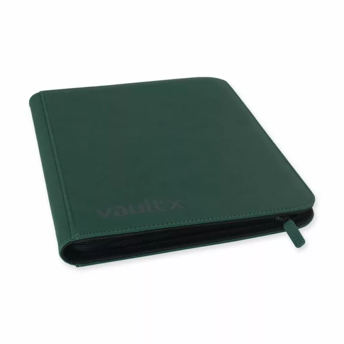 vaultx 9 pocket exo tec zip binder green jpg