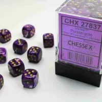 Chessex: Vortex D6 Set of 36 12mm - Purple