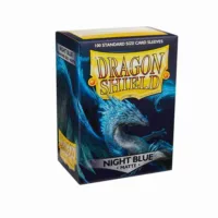 Dragon Shield - Matte Standard Size Sleeves 100pk - Night Blue