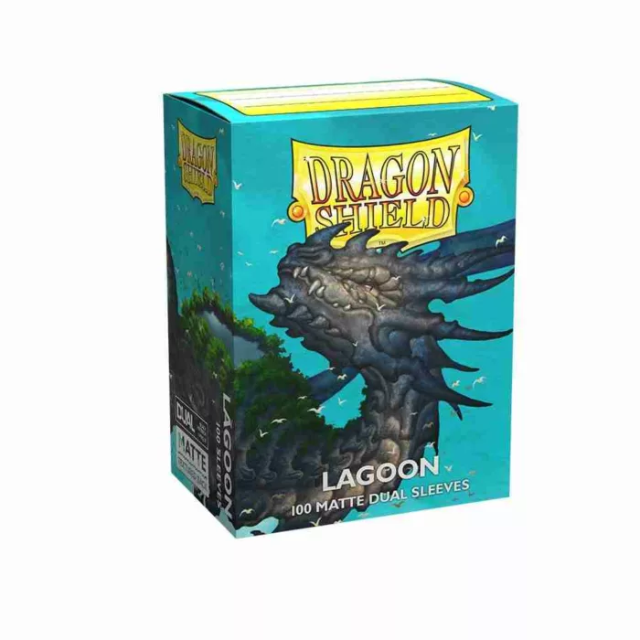 Dragon Shield - Dual Matte Standard Size Sleeves 100pk - Lagoon