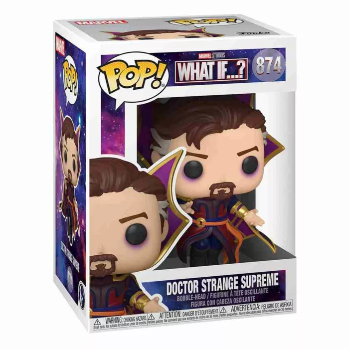 What If...? POP! Marvel Vinyl Figure Doctor Strange Supreme 9 cm Box