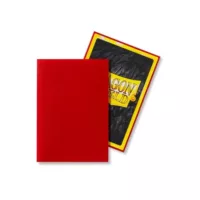 Dragon Shield - Matte Japanese Size Sleeves 60pk - Crimson