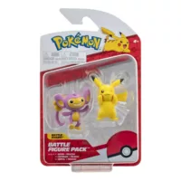 Pokemon Battle Figure Pack - Aipom & Pikachu