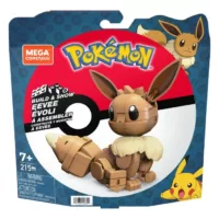 Mega Construx box with an image of Eevee on the front