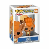 A box containing 9 inch POP! vinyl figure, Pokemon - Vulpix - Orange