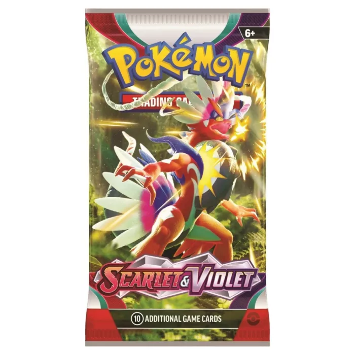 pokemon tcg scarlet and violet base set booster pack koraidon jpg