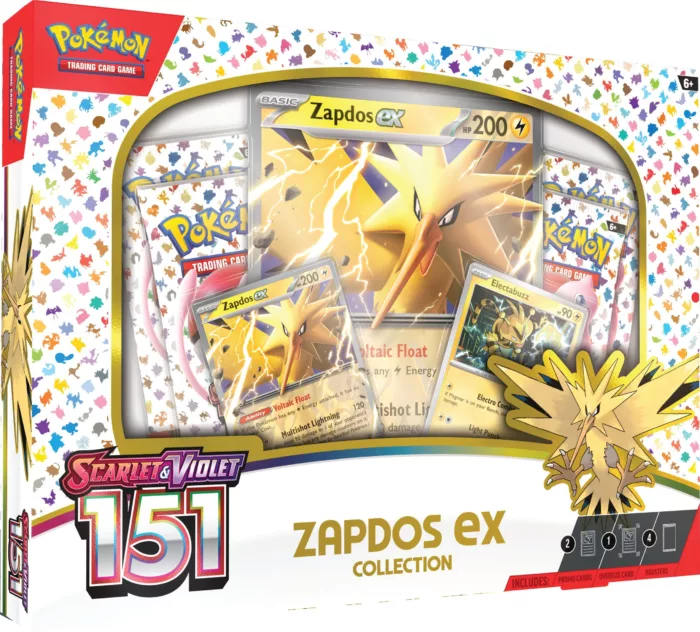 Pokemon TCG: 151 – Zapdos ex Collection