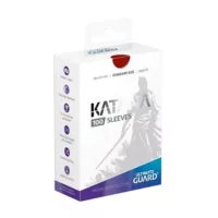 Ultimate Guard - Katana Sleeves - Standard Size - Red 100 Pack