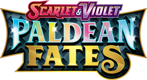 Pokemon TCG Scarlet & Violet 4.5 Paldean Fates Logo