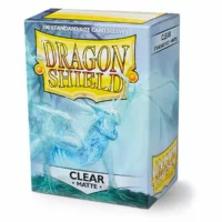 Dragon Shield - Matte Standard Size Sleeves 100pk - Clear
