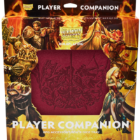 Dragon Shield - RPG Player Companion - Blood Red