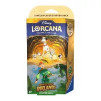 Disney Lorcana: Into the Inklands Starter Deck - Amber and Emerald