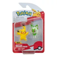 Pokemon Battle Figure Set 2-Pack - Sprigatito & Pikachu