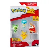 Pokemon Battle Figure Multipack 4-Pack (Pikachu, Fuecoco, Sprigatito, Quaxly)