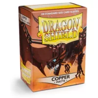 Dragon Shield - Matte Standard Size Sleeves 100pk - Copper